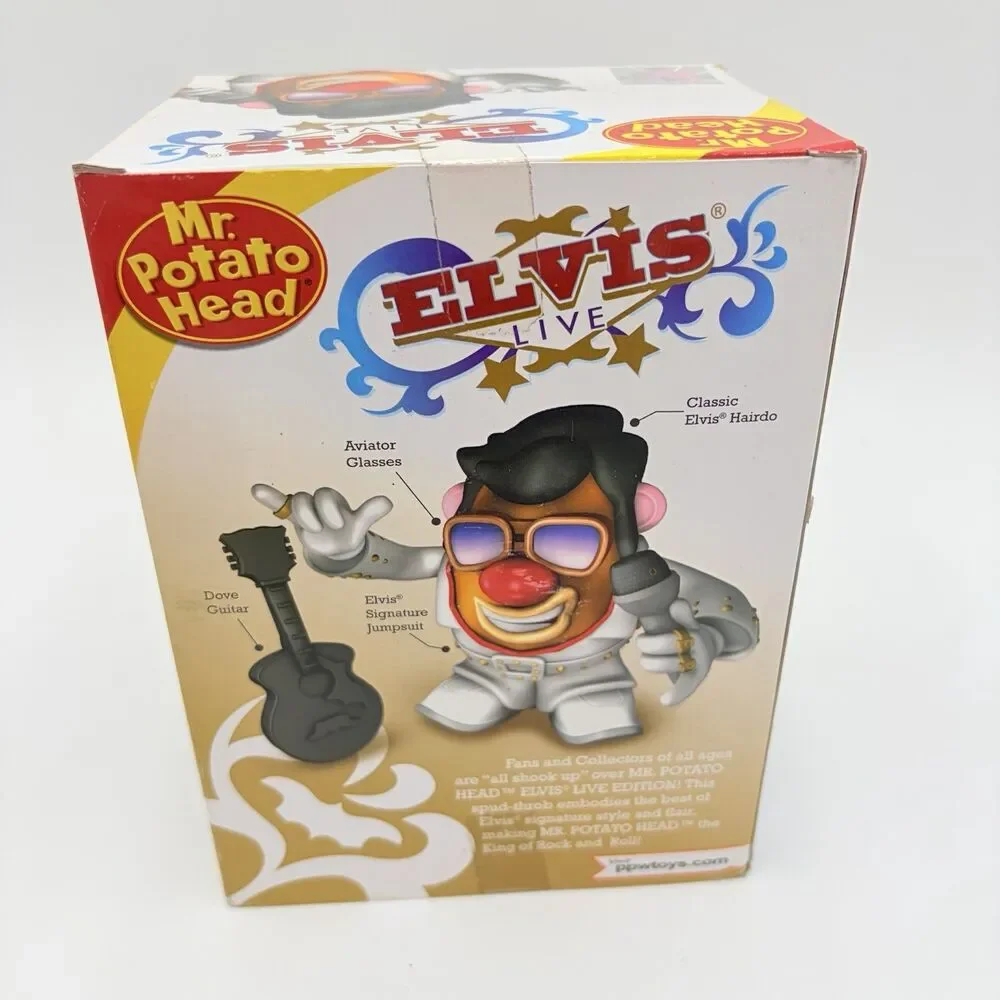 Mr. Potato Head Elvis Live Edition Elvis Presley Signature Product NEW in Box